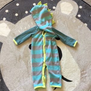 0-3 month dinosaur onesie